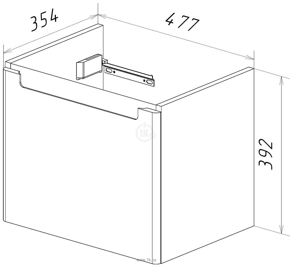 Фотографии Lemark Buno Mini 50 LM05BM50T (белый глянец)