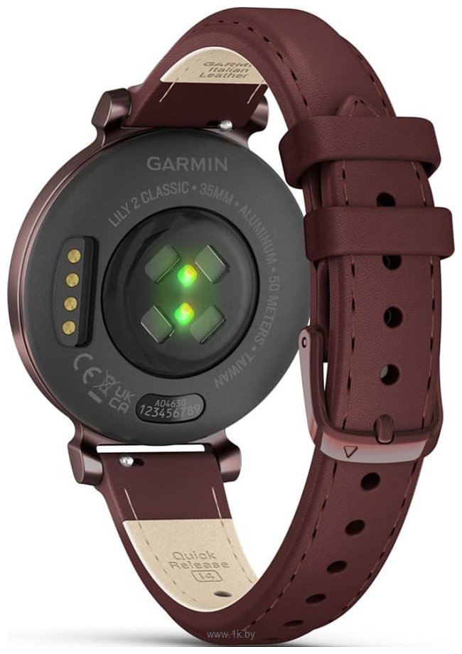 Фотографии Garmin Lily 2 Classic (кожаный ремешок)