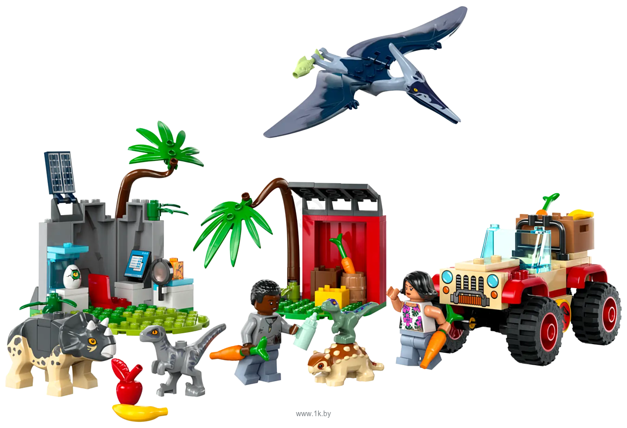 Фотографии LEGO Jurassic World 76963 Центр спасения детенышей динозавров