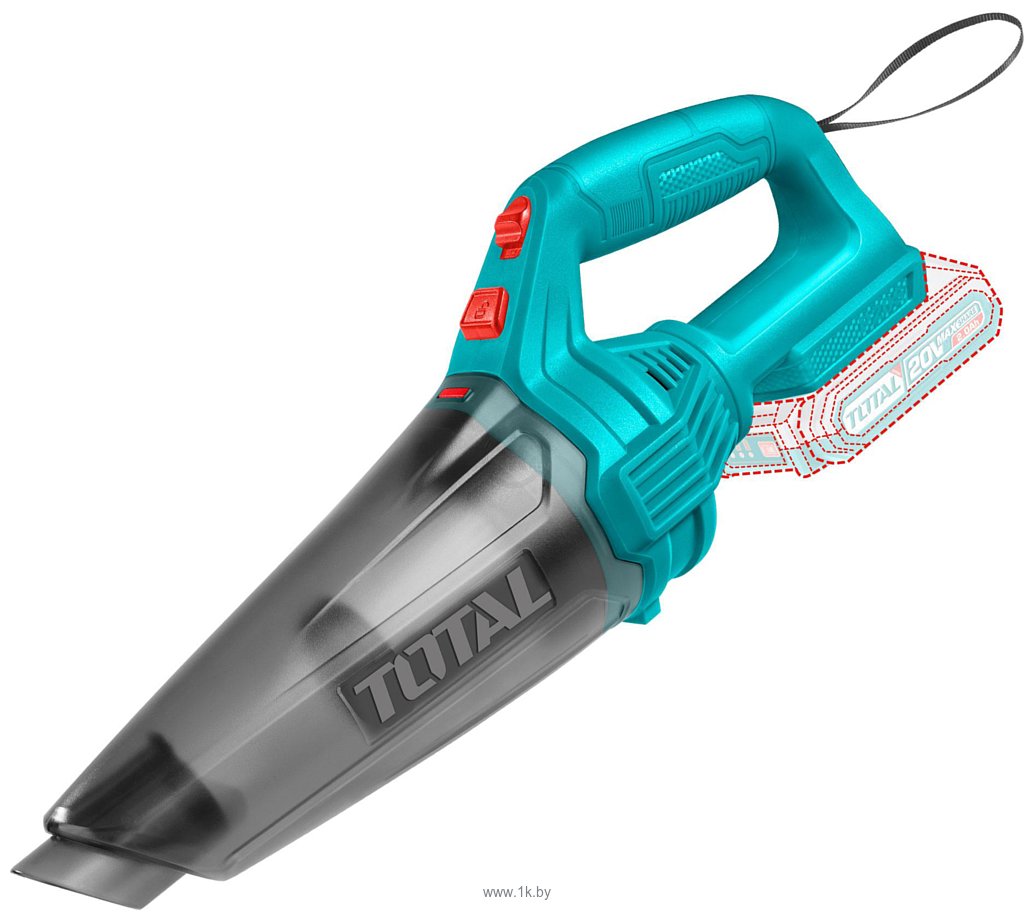 Фотографии TOTAL TOSLI20668 (пылесос, фонарь, 1 АКБ)