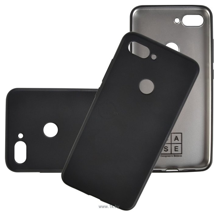 Фотографии Case Deep Matte для Xiaomi Mi 8 Lite (черный)
