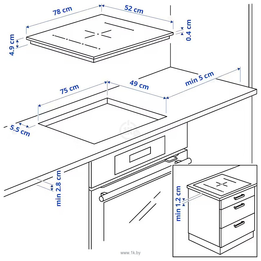 Фотографии Ikea Бликстснабб 204.678.32