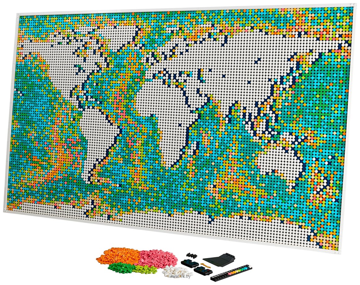 Фотографии LEGO Art 31203 Карта мира