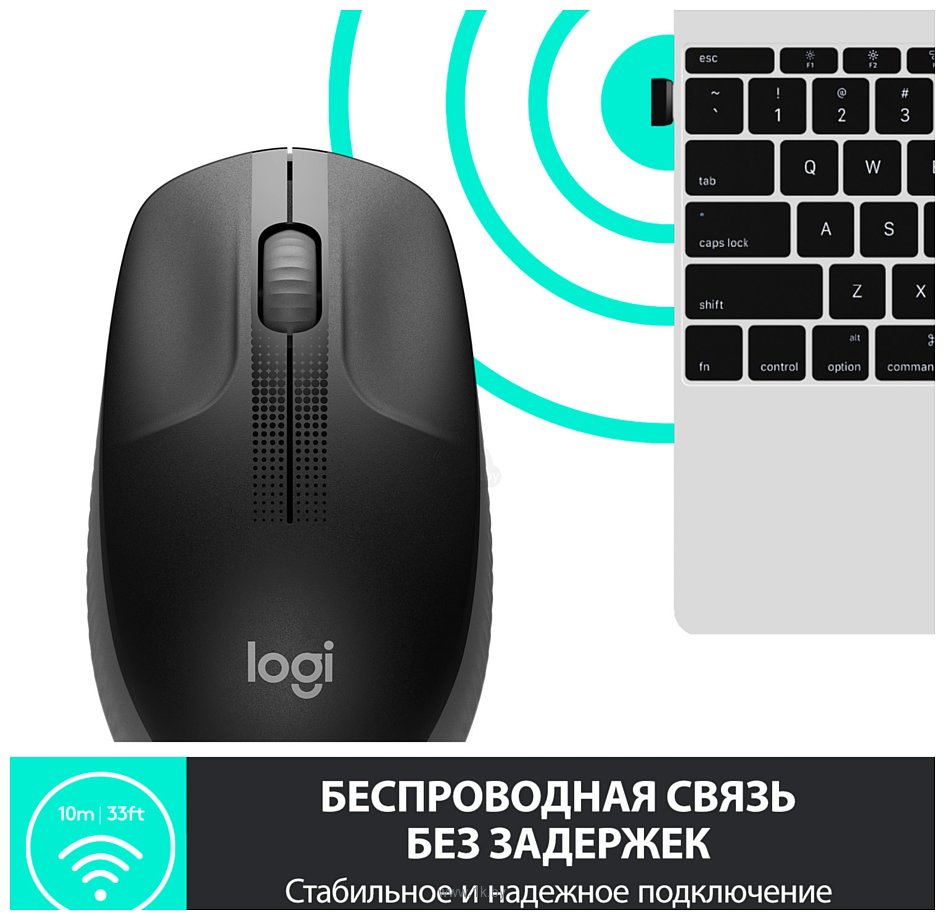 Фотографии Logitech M190 910-005923 black/dark-gray