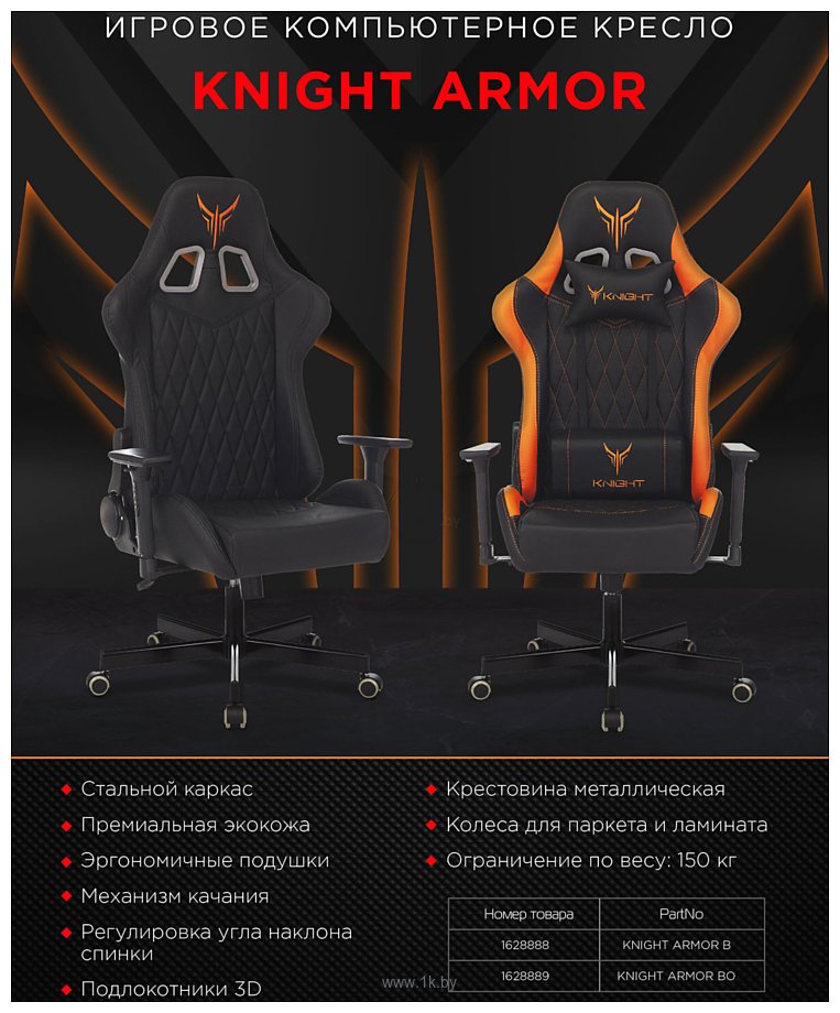 Фотографии Knight Armor (черный)