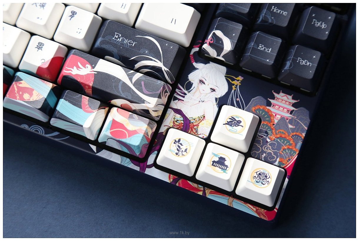 Фотографии Varmilo VPM87 Chang'e Varmilo EC Daisy V2 (без кириллицы), с японской раскладкой