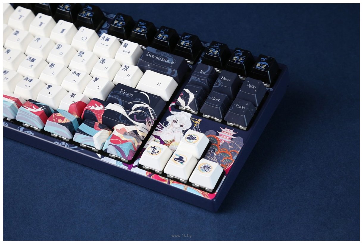 Фотографии Varmilo VPM87 Chang'e Varmilo EC Daisy V2 (без кириллицы), с японской раскладкой