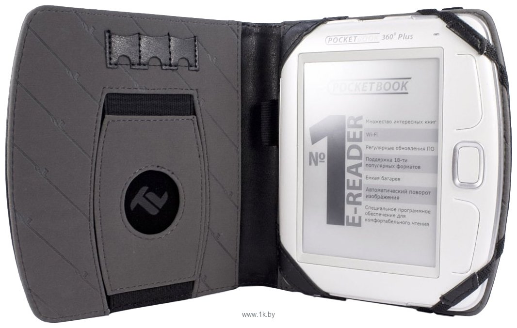 Фотографии Tuff-Luv Pocketbook 360 Genuine Leather Embrace Black (E1_16)