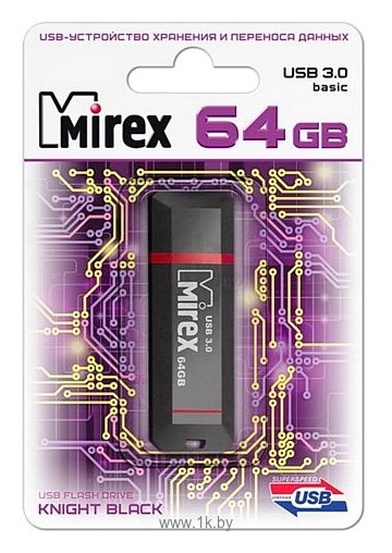 Фотографии Mirex KNIGHT USB 3.0 64GB