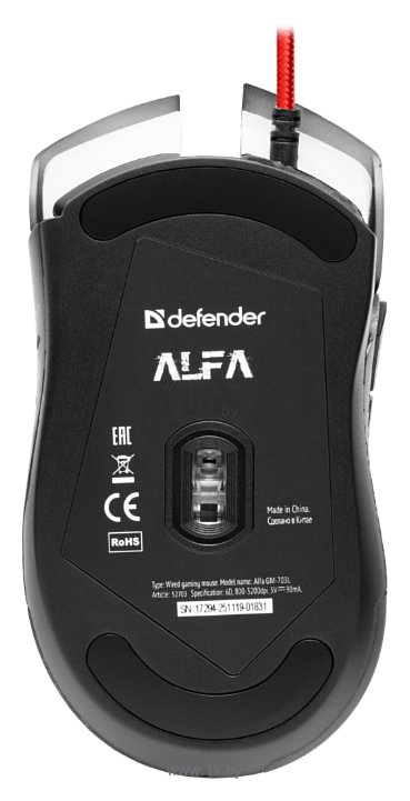 Фотографии Defender Alfa GM-703L black USB