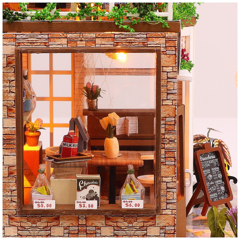 Фотографии Hobby Day DIY Mini House Лаунж кафе (M906)