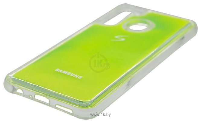Фотографии EXPERTS Neon Sand Tpu для Samsung Galaxy A11/M11 с LOGO (зеленый)