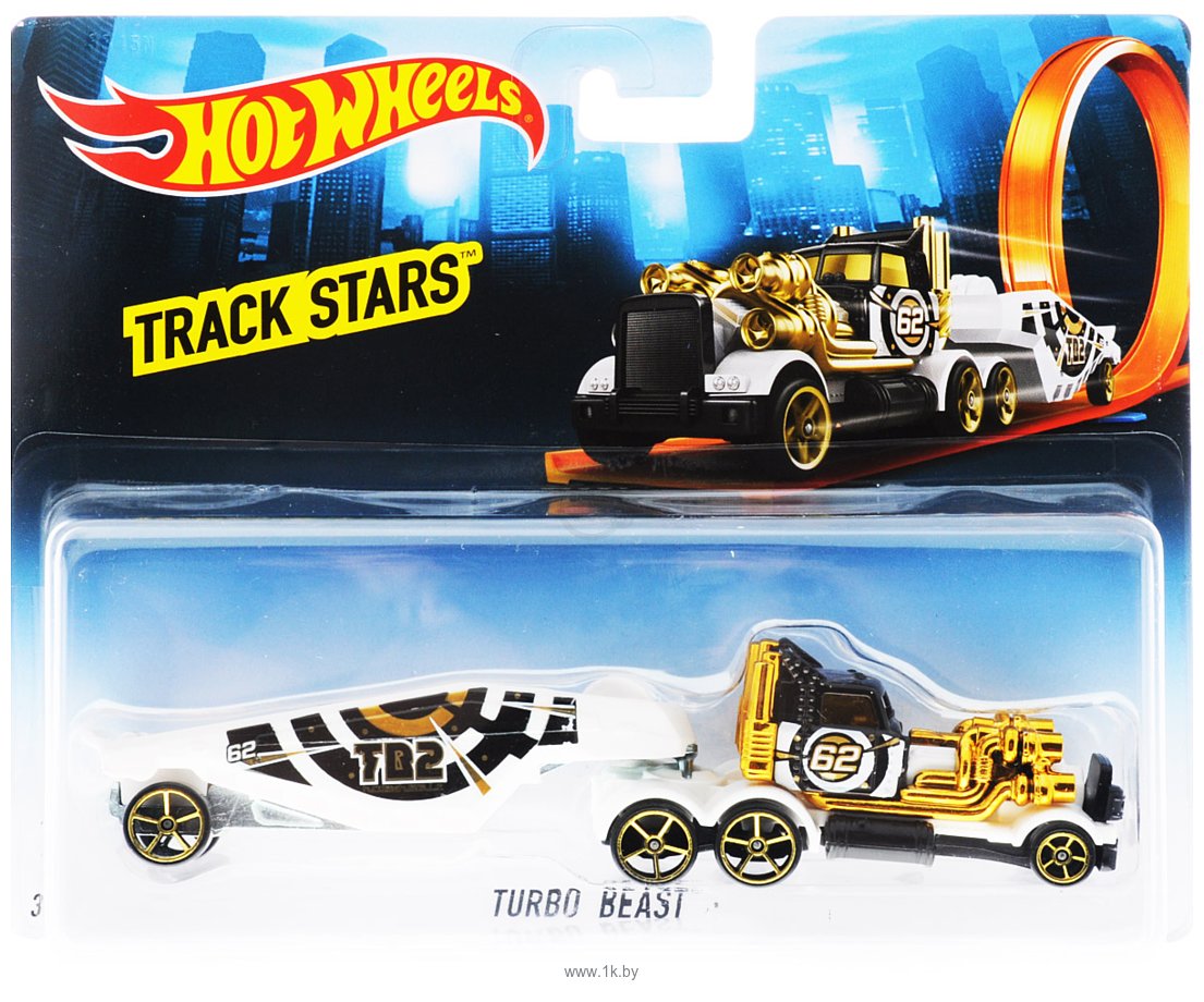 Фотографии Hot Wheels Track Stars Turbo Beast BFM60 CGJ43