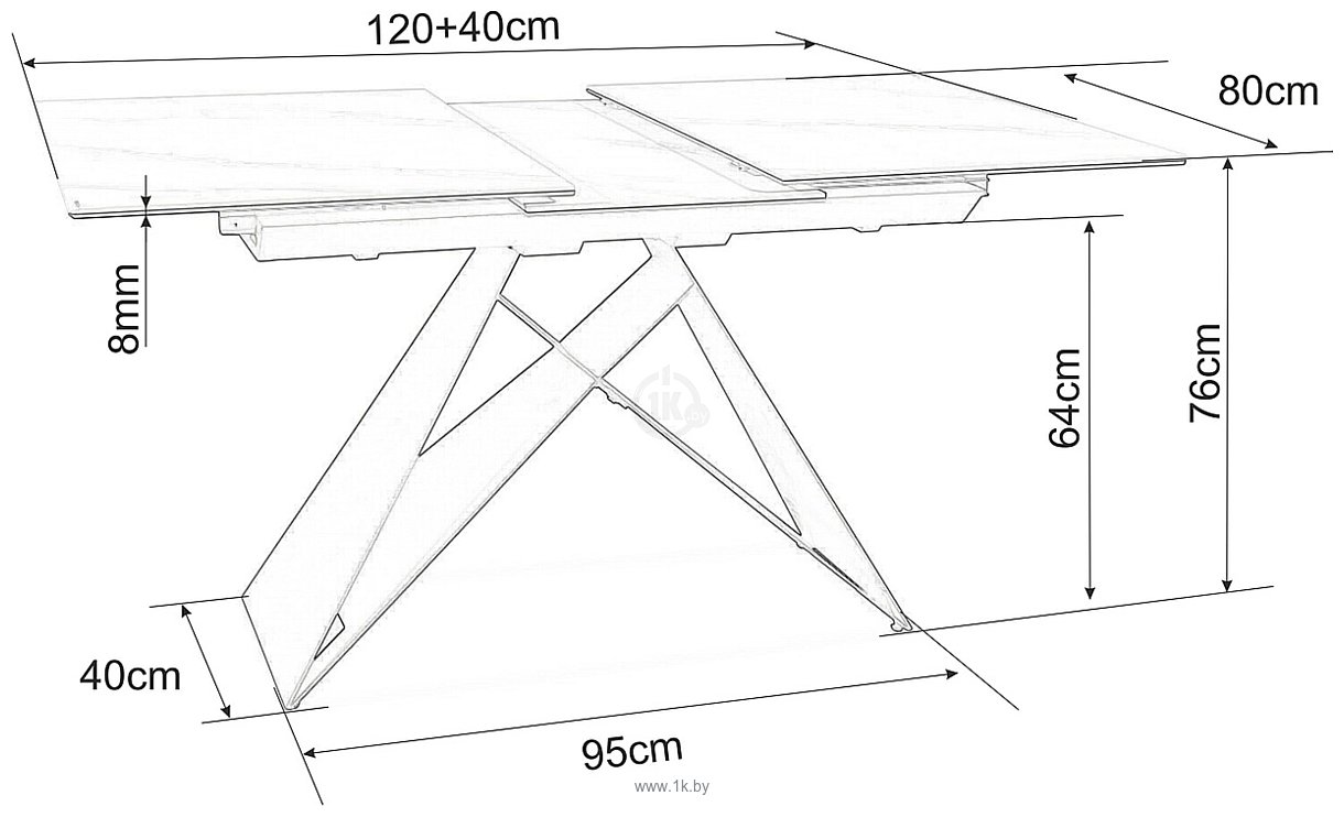 Фотографии Signal Westin SC 120/160x80 (черный)