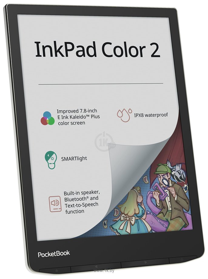Фотографии PocketBook 743C InkPad Color 2 (черный/серебристый)