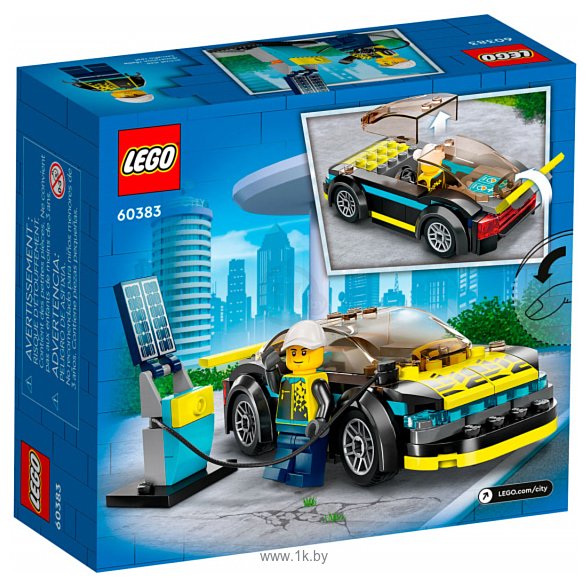 Фотографии LEGO City 60383 Спортивный электромобиль