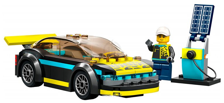 Фотографии LEGO City 60383 Спортивный электромобиль