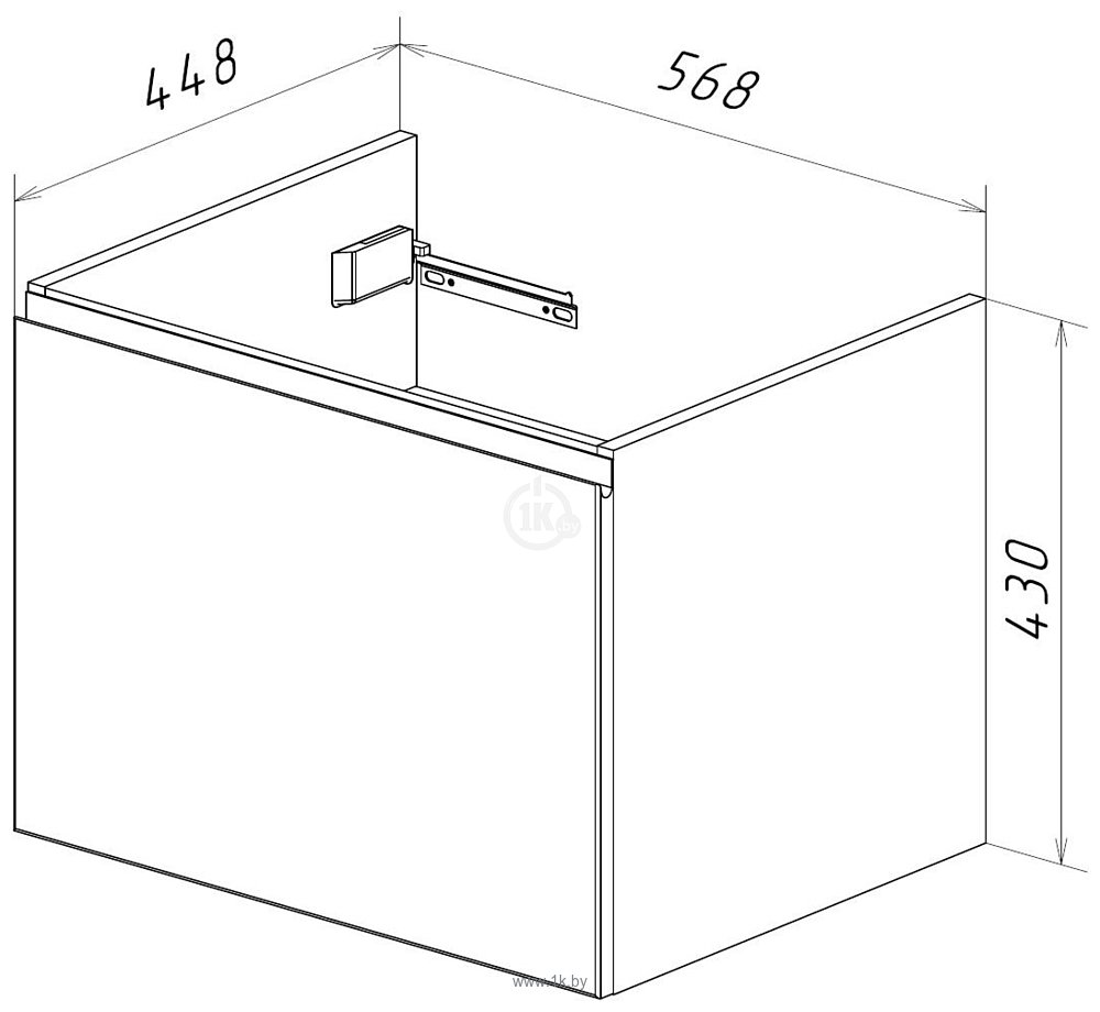 Фотографии Lemark Veon Mini 60 LM02VM60T (белый глянец)