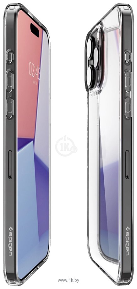 Фотографии Spigen Air Skin Hybrid для iPhone 15 Pro ACS06697 (прозрачный)