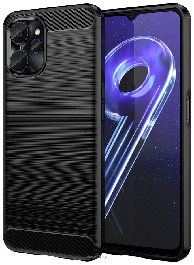 Фотографии Hurtel Carbon Case для Realme 10 5G/Realme 9i 5G (черный)