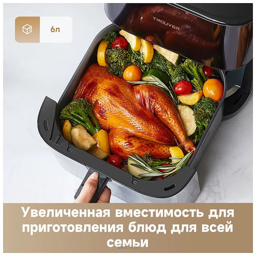 Фотографии Dreame Trouver Air Fryer FD10 Pro VFF12A (черный)