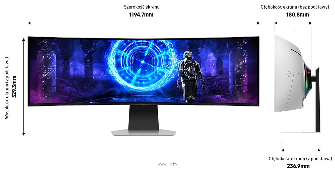 Фотографии Samsung Odyssey OLED G9 S49DG950SU (LS49DG950SUXDU)