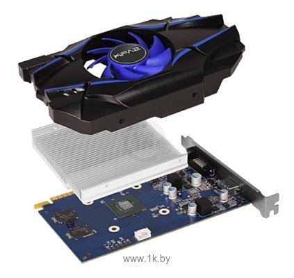 Фотографии KFA2 GeForce GT 1030 1227Mhz PCI-E 3.0 2048Mb 6008Mhz 64 bit DVI HDMI HDCP