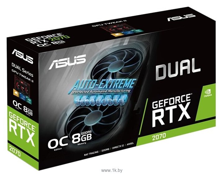 Фотографии ASUS DUAL GeForce RTX 2070 8192MB EVO OC (DUAL-RTX2070-O8G-EVO)