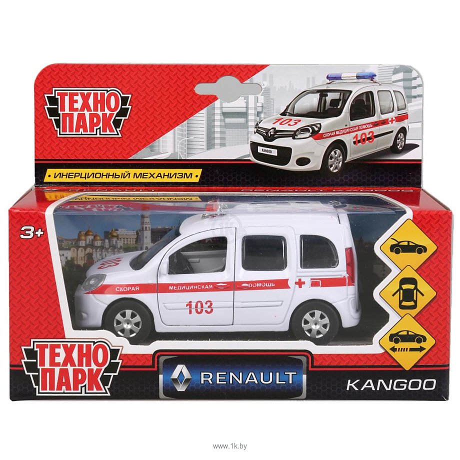 Фотографии Технопарк Renault Kangoo Скорая помощь