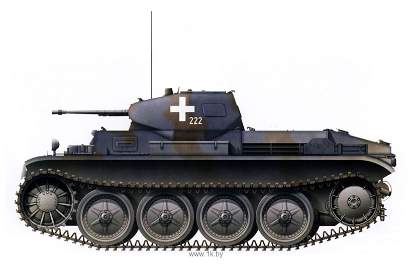 Фотографии ARK models AK 35016 Немецкий лёгкий танк Pz.Kpfw.II Ausf.D