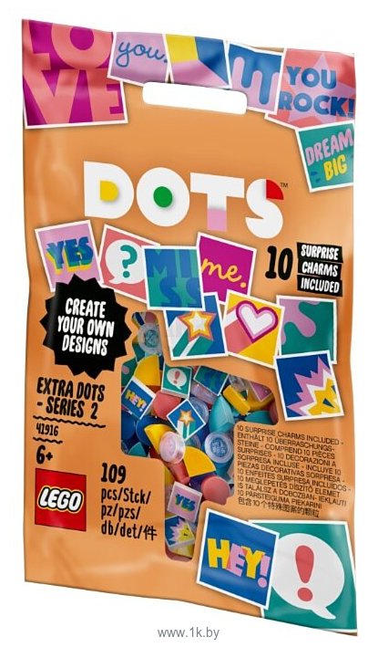 Фотографии LEGO DOTS 41916 Тайлы Серия 2