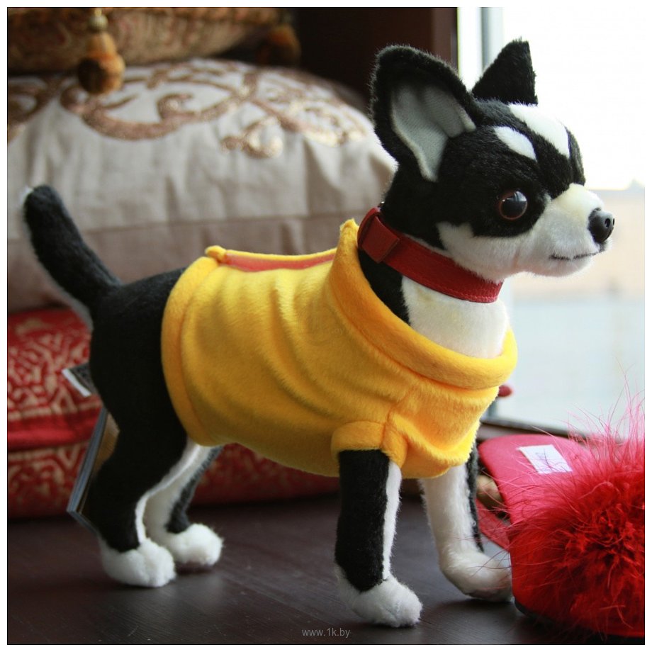 Фотографии Hansa Сreation Собака чихуахуа, в желтой футболке 6384 (27 см)