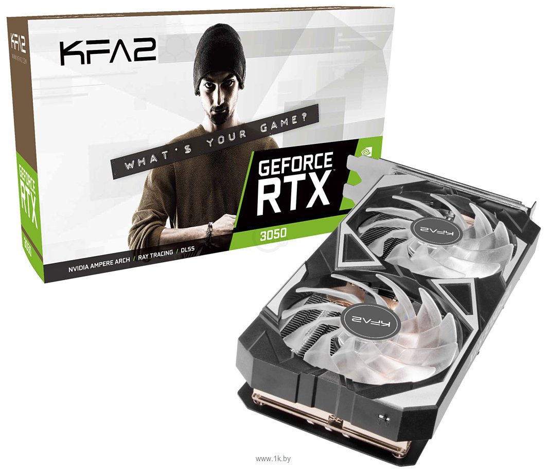 Фотографии KFA2 GeForce RTX 3050 X 8GB (35NSL8MD6YEK)