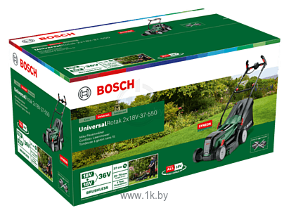 Фотографии Bosch UniversalRotak 2x18V-37-550 06008B9E01 (без АКБ и ЗУ)