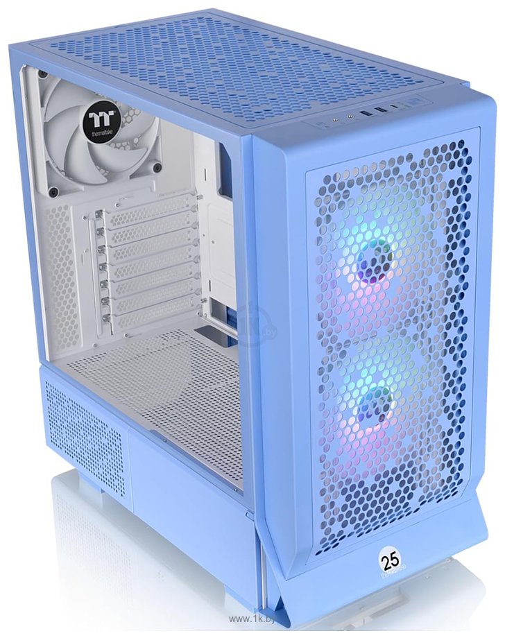 Фотографии Thermaltake Ceres 330 TG ARGB Hydrangea Blue CA-1Y2-00MFWN-00