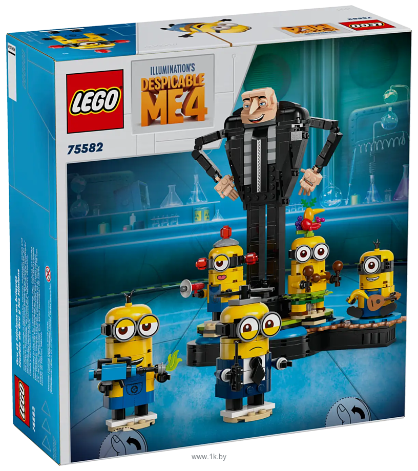 Фотографии LEGO Despicable Me 4 75582 Грю и миньоны