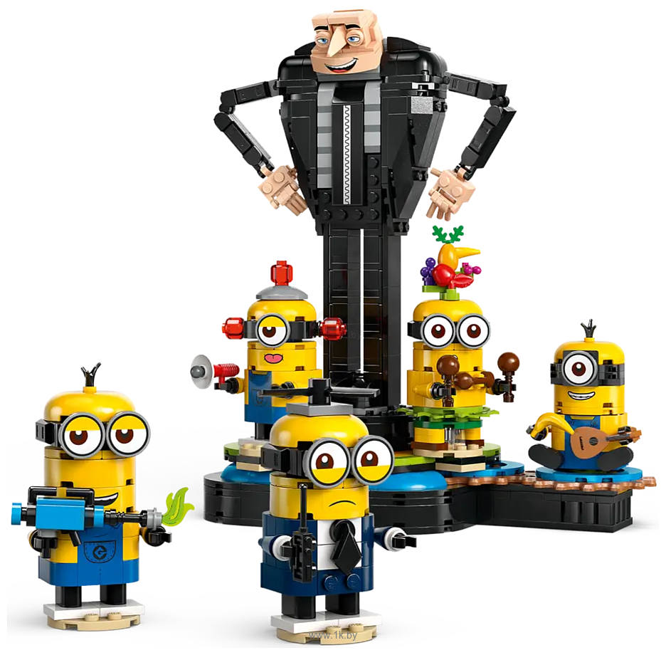 Фотографии LEGO Despicable Me 4 75582 Грю и миньоны