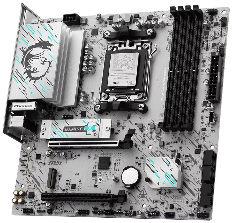 Фотографии MSI B840M Gaming Plus WiFi6E Фотографии MSI B840M Gaming Plus WiFi6E