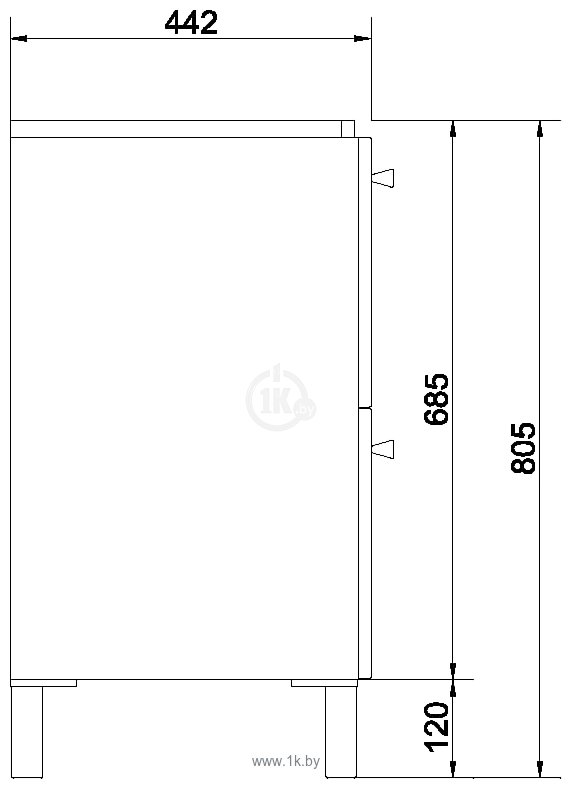 Фотографии Cersanit Melar Como 80 (S614-011)