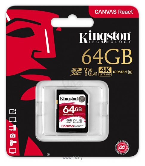 Фотографии Kingston SDR/64GB