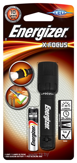 Фотографии Energizer X-Focus AAA