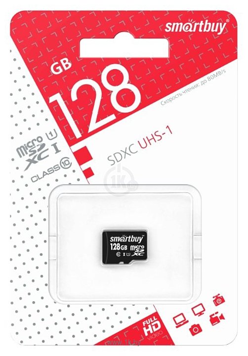 Фотографии SmartBuy microSDXC Class 10 UHS-I U1 128GB