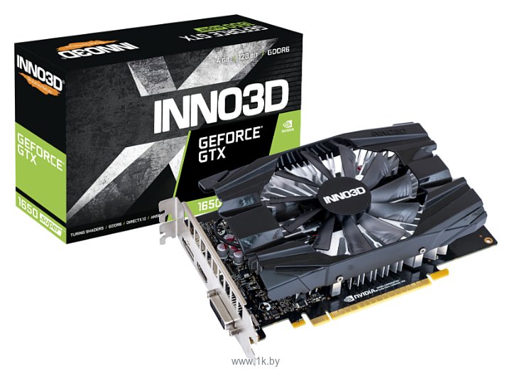 Фотографии INNO3D GeForce GTX 1650 SUPER COMPACT (N165S1-04D6-1720VA29)