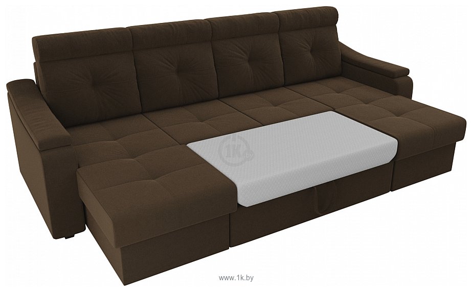 Фотографии Лига диванов Джастин 105149 (коричневый)