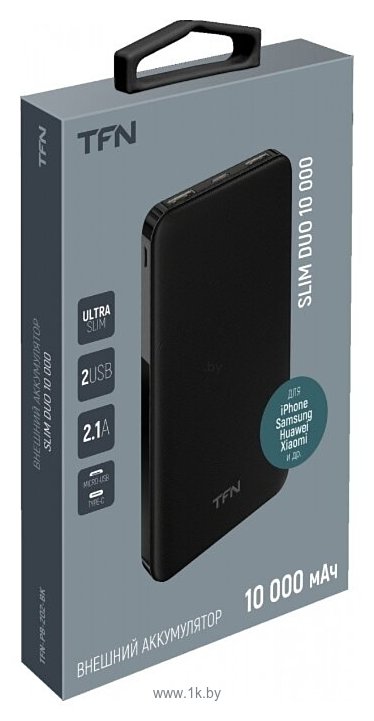 Фотографии TFN Slim Duo 10000 мАч