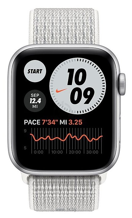 Фотографии Apple Watch SE GPS 44mm Aluminum Case with Nike Sport Loop