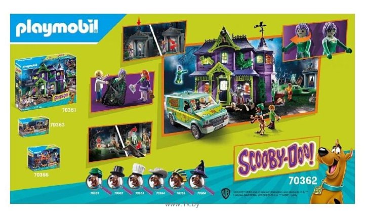 Фотографии Playmobil SCOOBY-DOO! 70362 Приключение на кладбище