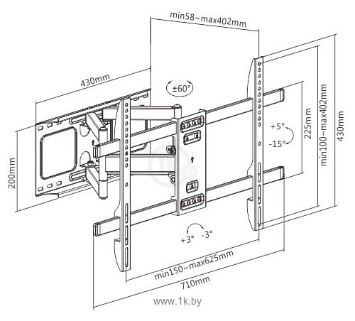 Фотографии Gembird WM-80ST-02