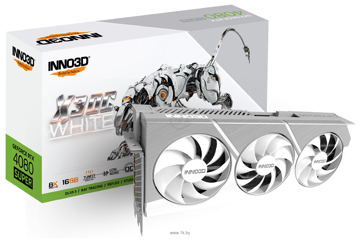 Фотографии Inno3D GeForce RTX 4080 Super X3 OC White (N408S3-166XX-18703259)