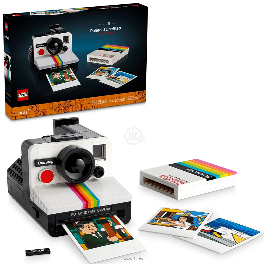 Фотографии LEGO Ideas 21345 Камера Polaroid OneStep SX-70